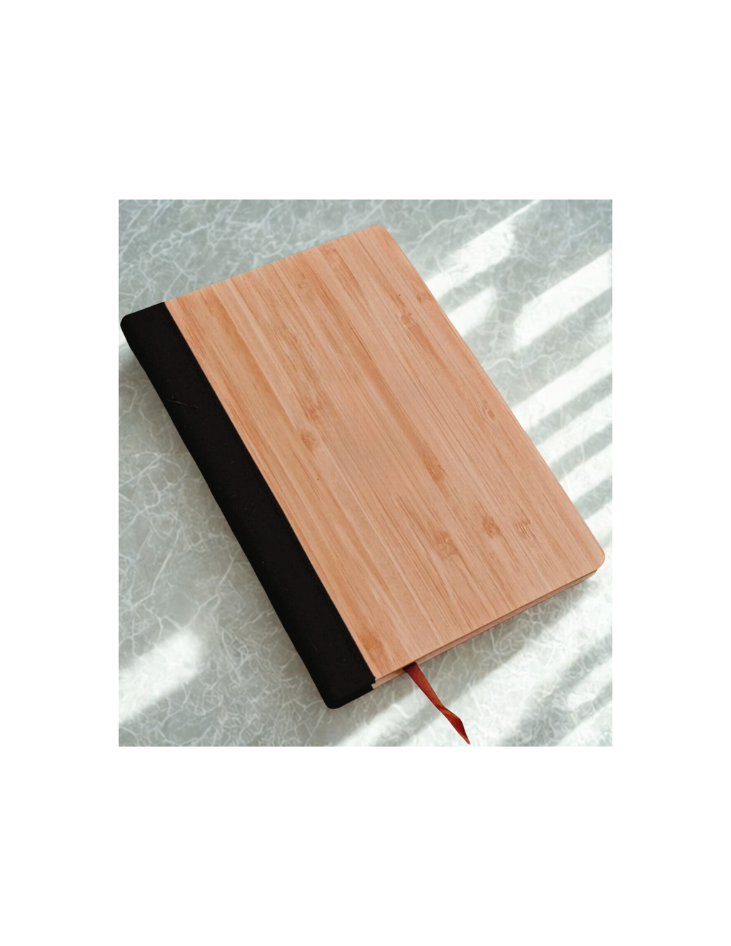 Bamboo Diary with pen A5 | Eco-friendly | Sustainable | Soft bound | Vegan | 160 pages 80 GSM | - Near to Nature