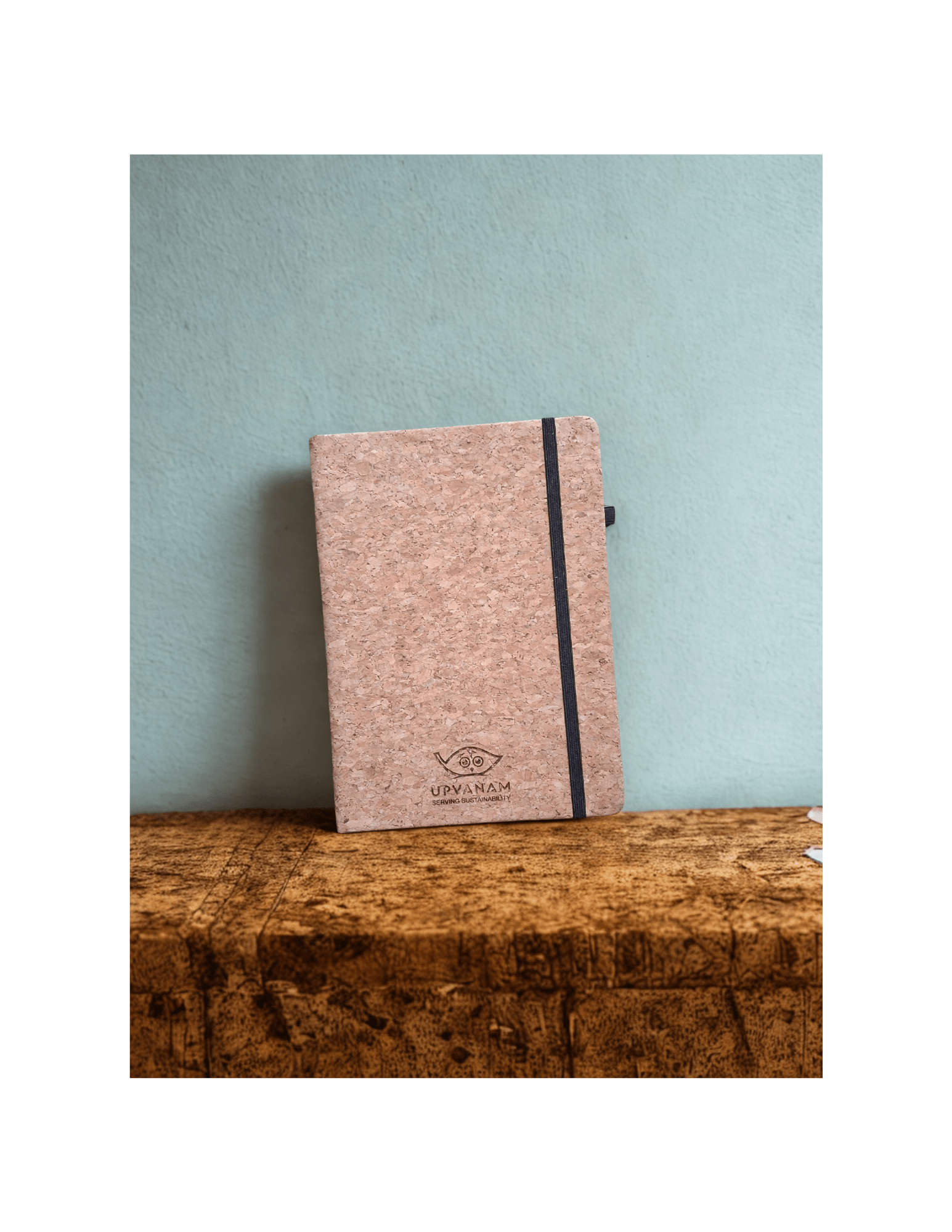 Customized Wood Cork Diary with pen | Eco-friendly | Sustainable | Soft bound | - Near to Nature