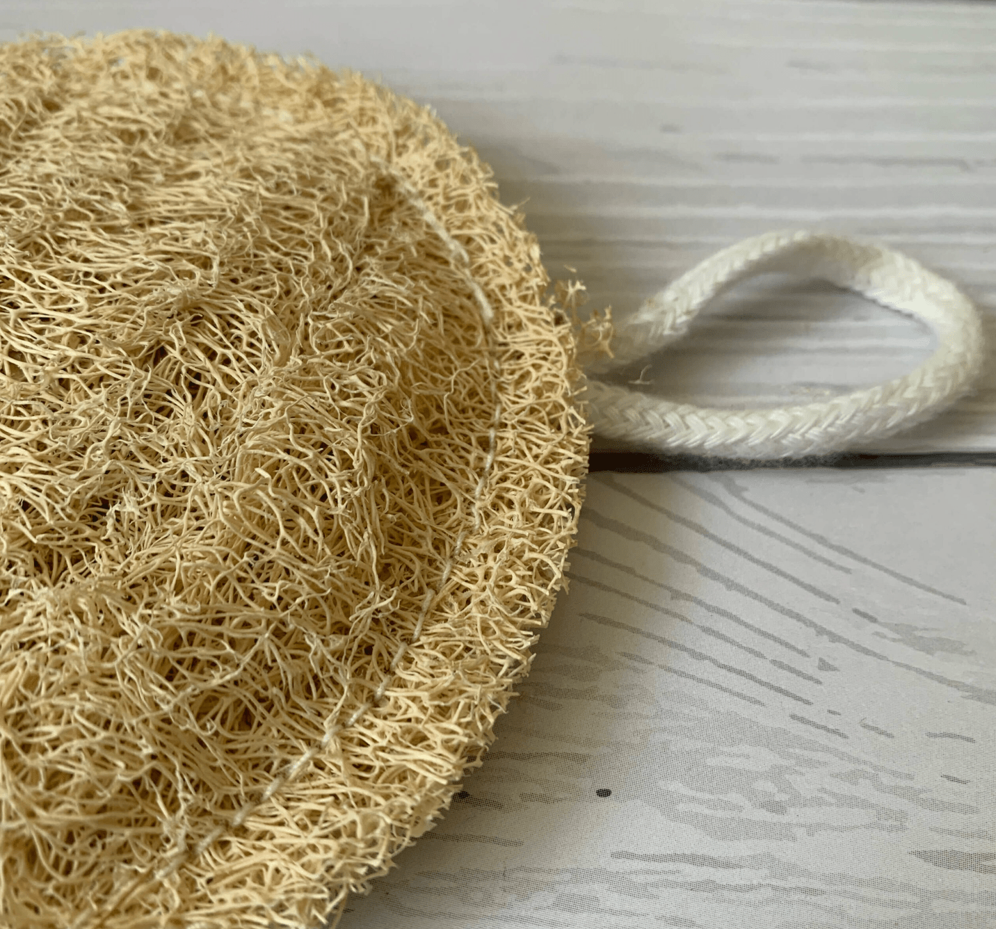 Natural Body Loofah | Bath Sponge | Exfoliating Skin | Organic | Set of 3| - Near to Nature