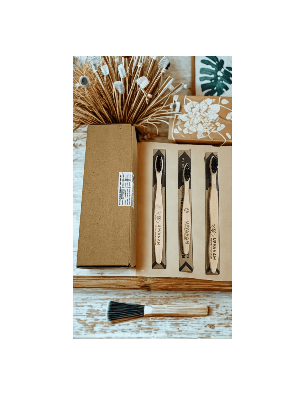 Organic Bamboo Toothbrush Family combo |Eco-friendly|Sustainable|Budget friendly| - Near to Nature