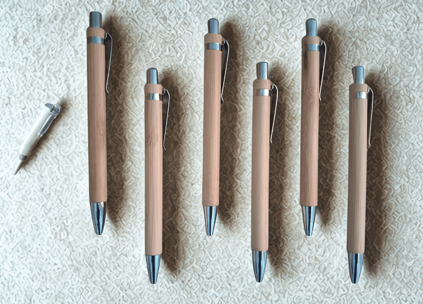 Bamboo Pen | Eco-friendly | Smooth writing | Sleek & Stylish | Premium Look | Set of 6 | - Near to Nature