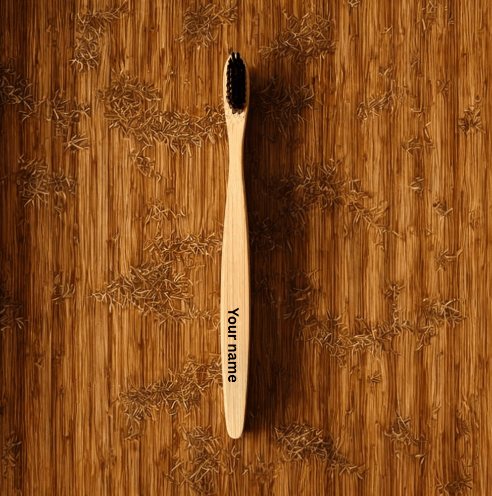 Customized Bamboo Toothbrush| Eco-friendly | Regular | - Near to Nature